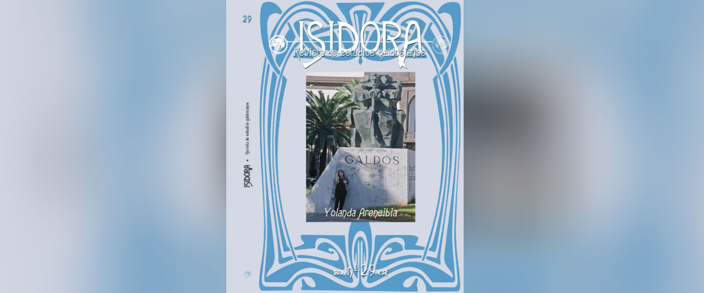 Portada numero 29 revista Isidora-Revista de Estudios Galdosianos.jpg
